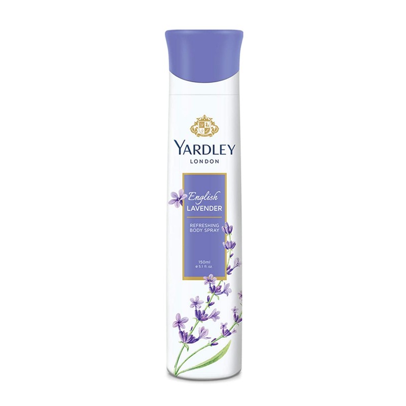 Yardley English Lavender Body Spray, 150ml BR170